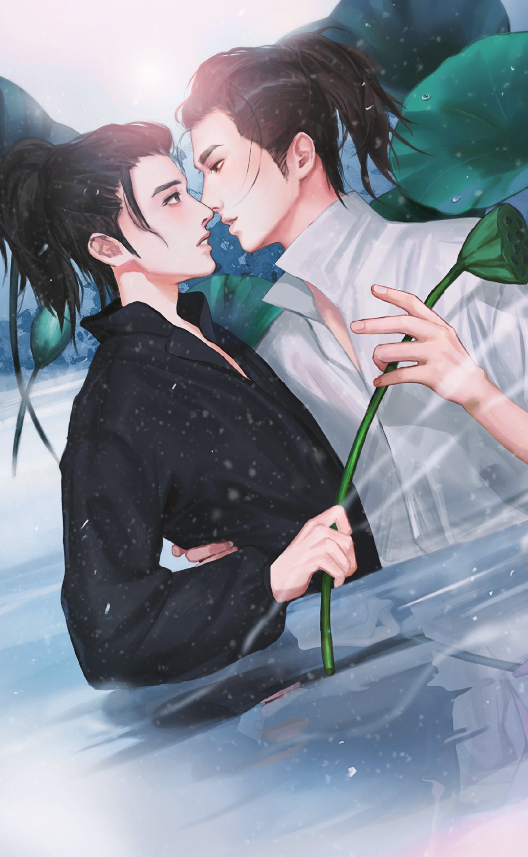 вансяни яой. вансяни вансянятся. ван ибо и сяо чжань арт 18. поцелуй арт. вансяни.