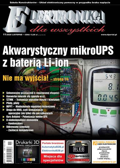 Elektronika Dla Wszystkich №11 2020