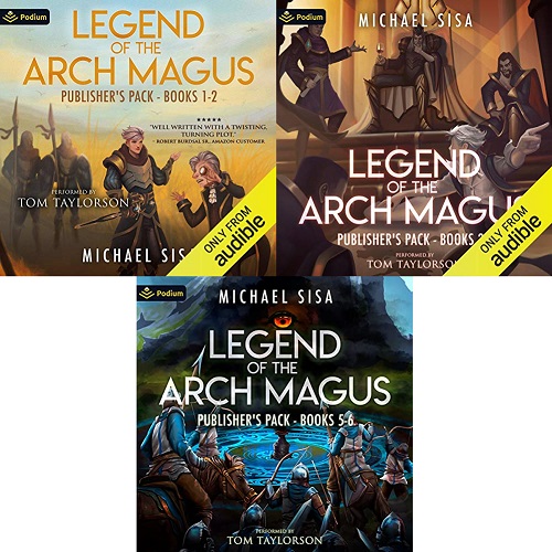 Legend of the Arch Magus Series Book 1-6 - Michael Sisa