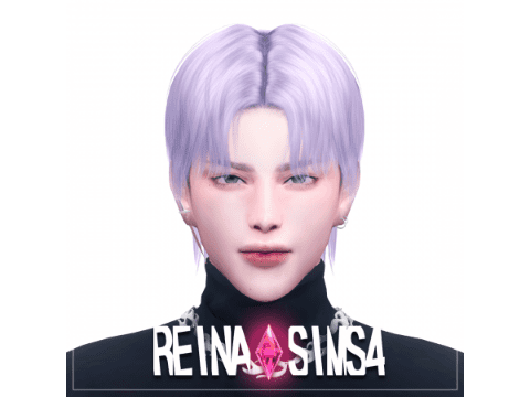Мужская прическа Breeze hair от Reina для Симс 4