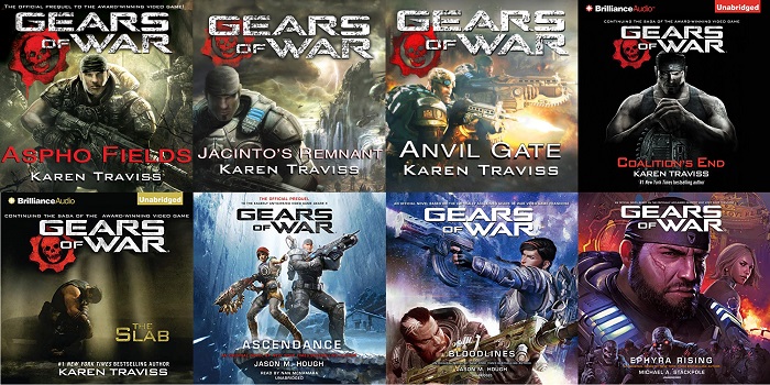 The Gears of War Series Books 1-8 - Karen Traviss, Jason M. Hough, Michael A. Stackpole