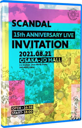 Scandal - 15th Anniversary Live Invitation at Osaka-jo Hall (2021, Blu-ray) E9fb1cab5980dc0c9b1098349df701ae