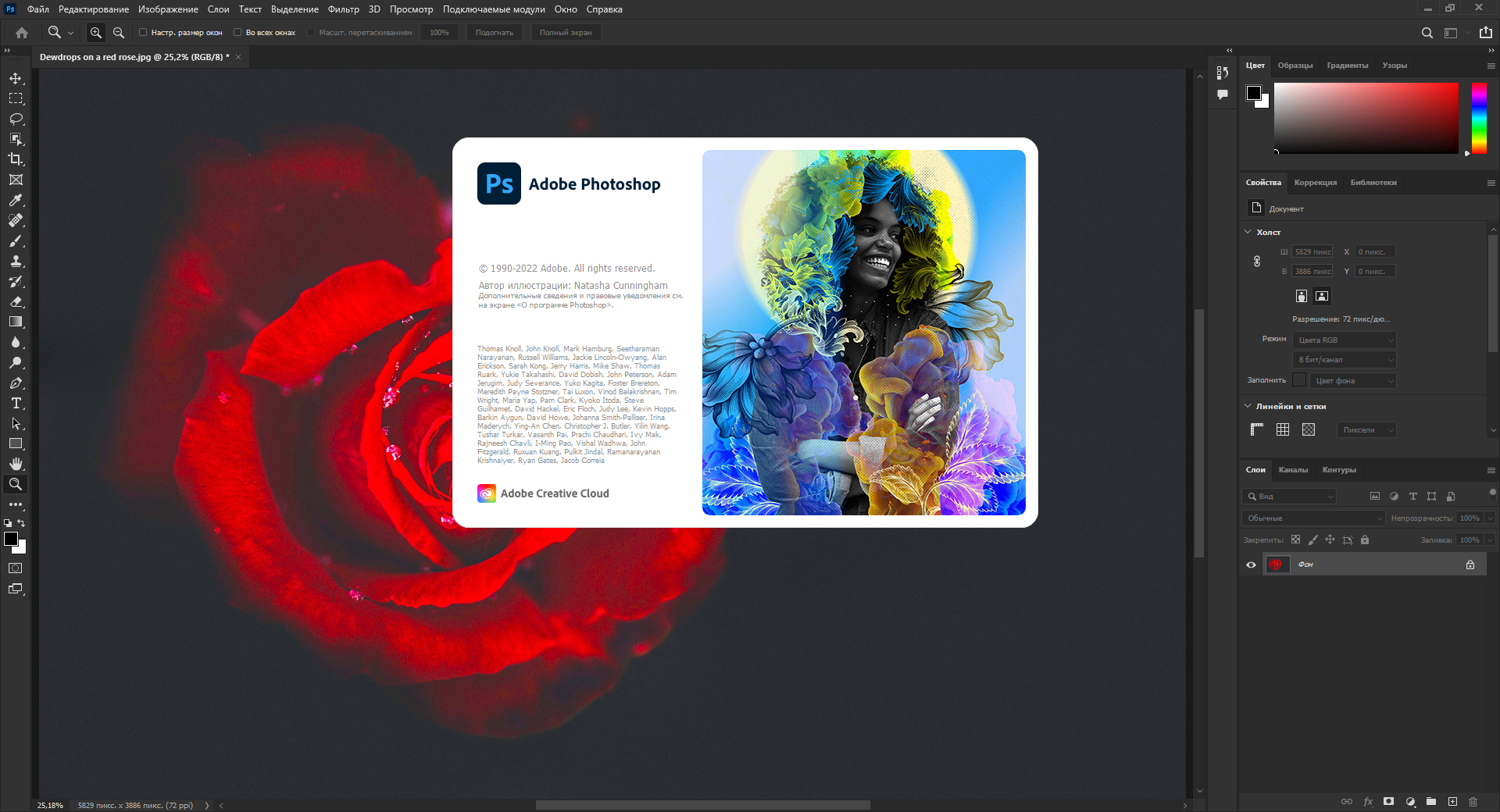 Adobe Photoshop 2022 Build 23.2.1.303 (x64) RePack by SanLex [Multi/Ru]