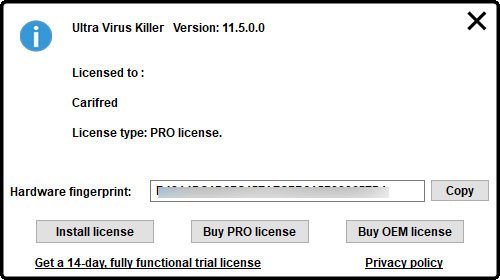 UVK Ultra Virus Killer Pro 11.5.0.0 + Portable 6b54c163791dc60aecc24021f77593d0