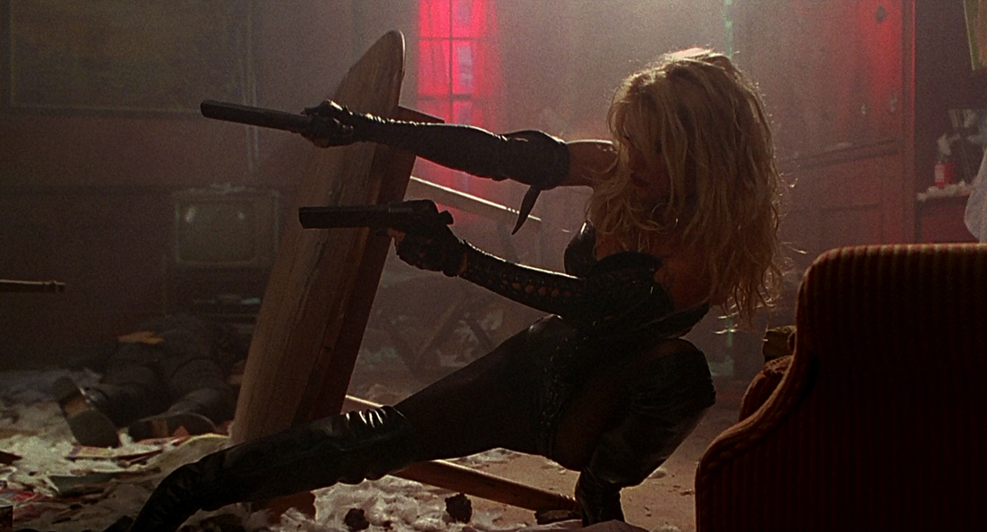 Barb wire opening scene