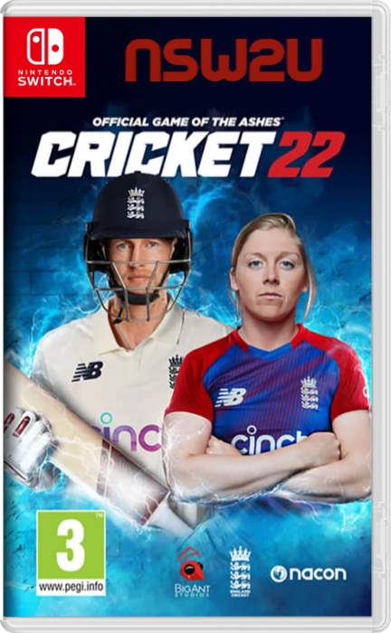 Cricket 22 The Official Game Of The Ashes Switch NSP