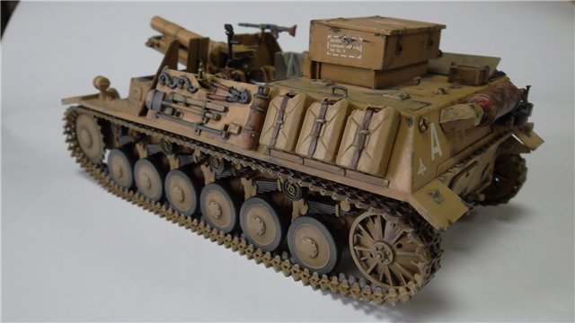 15 cm sIG auf Fahrgestell Pz II или Sturmpanzer II, 1/35, (ARK 35012) 25e122669b0fd6d5c83cdc5d62007d83