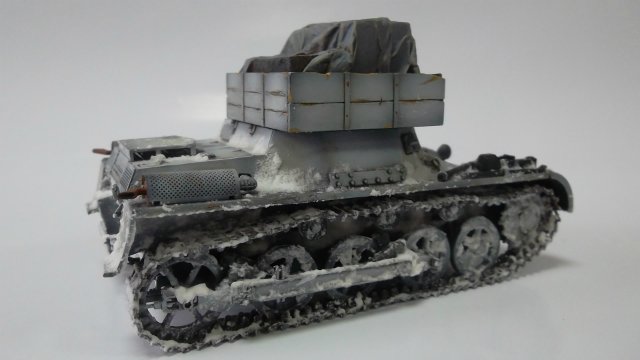 Транспортер боеприпасов T-IA / Munitionpanzer I, 1/35, (Master Box 3516). 410ed568d539ad52069b859b0ee1b306