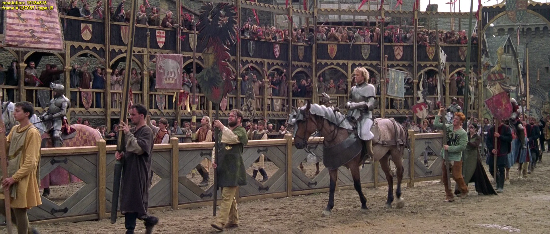 Изображение для История рыцаря / A Knight's Tale (2001) BDRip-HEVC 1080p (кликните для просмотра полного изображения)