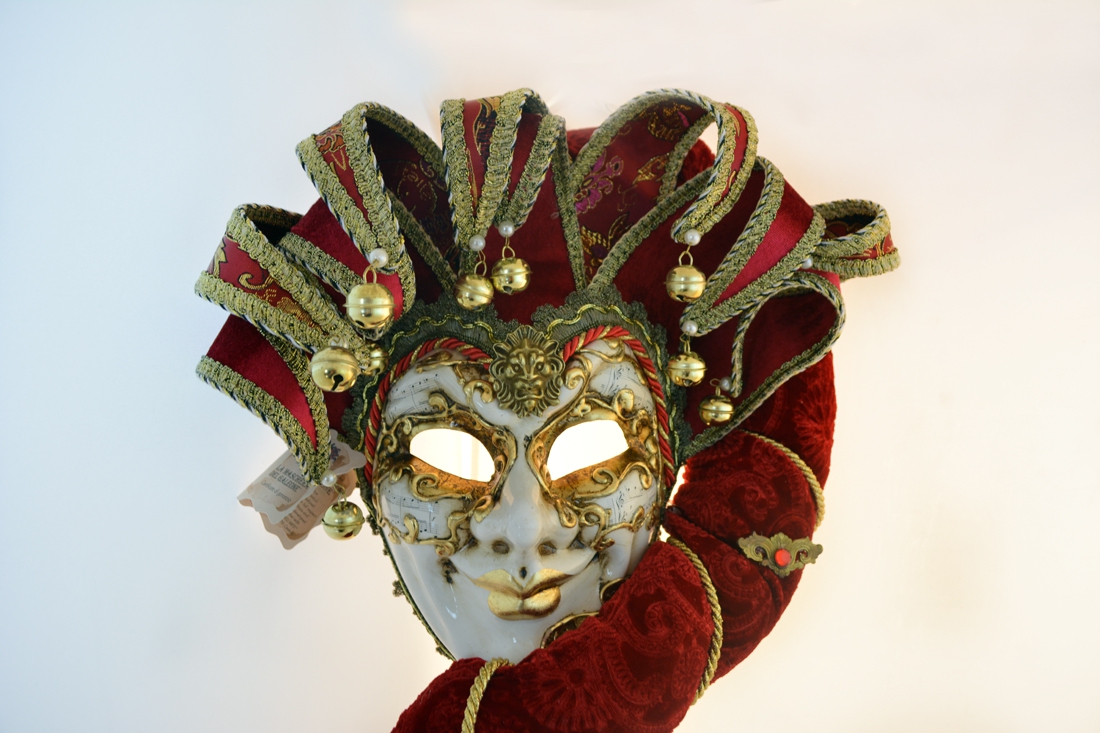Изготовление театральных масок. Венецианская маска Маттачино. Венецианская маска Пьеро. Венецианская маска дель Торо.