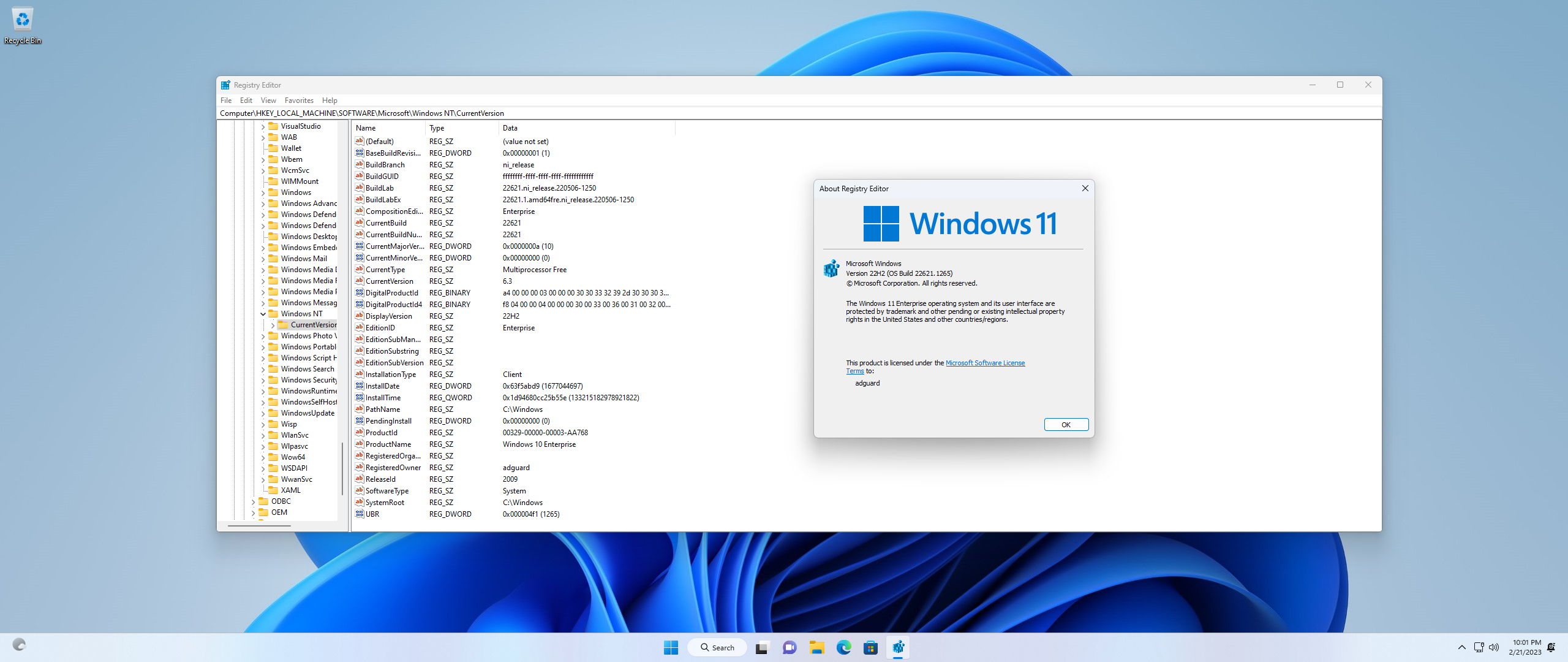 Microsoft Windows 11 [10.0.22621.1265], Version 22H2 (Updated February 2023) - Оригинальные образы от Microsoft MSDN [En]