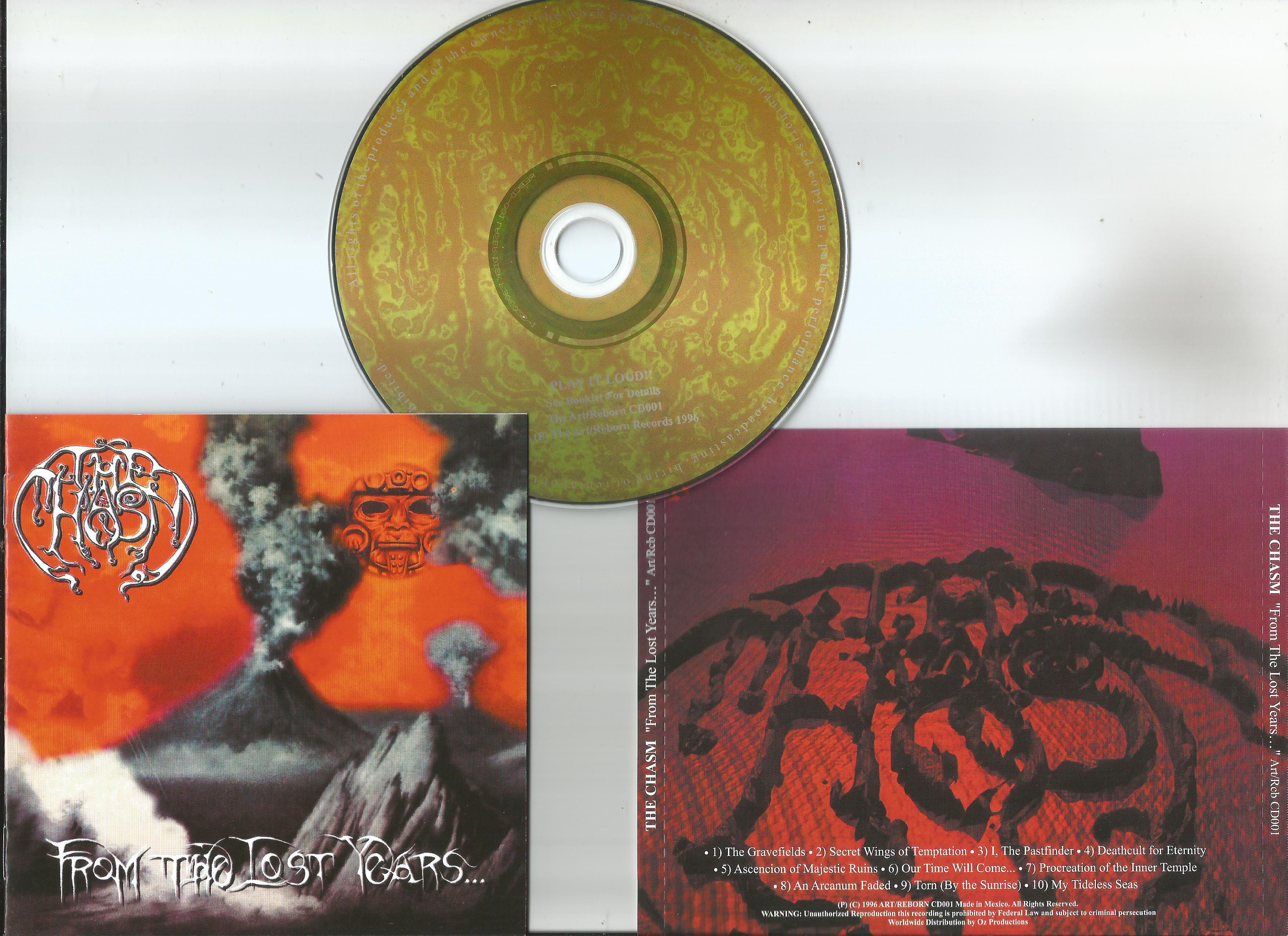 chasm, the from the lost years... (8page booklet)