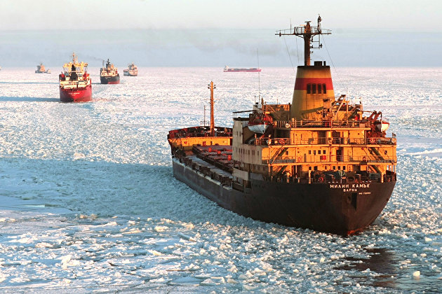 Газпром впервые отправил СПГ с Портовой по Северному морскому пути