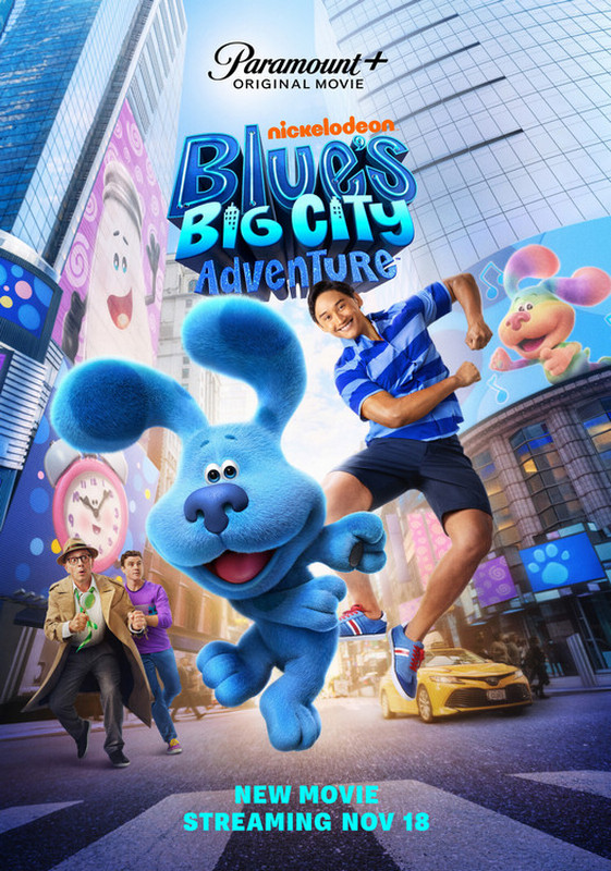 Приключения Блю в большом городе / Blue's Big City Adventure (2022) WEB-DLRip-AVC от ExKinoRay | D