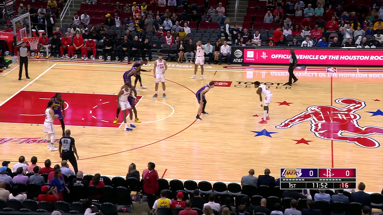 NBA 2023-2024 / RS / 08.11.2023 / Los Angeles Lakers @ Houston Rockets ...