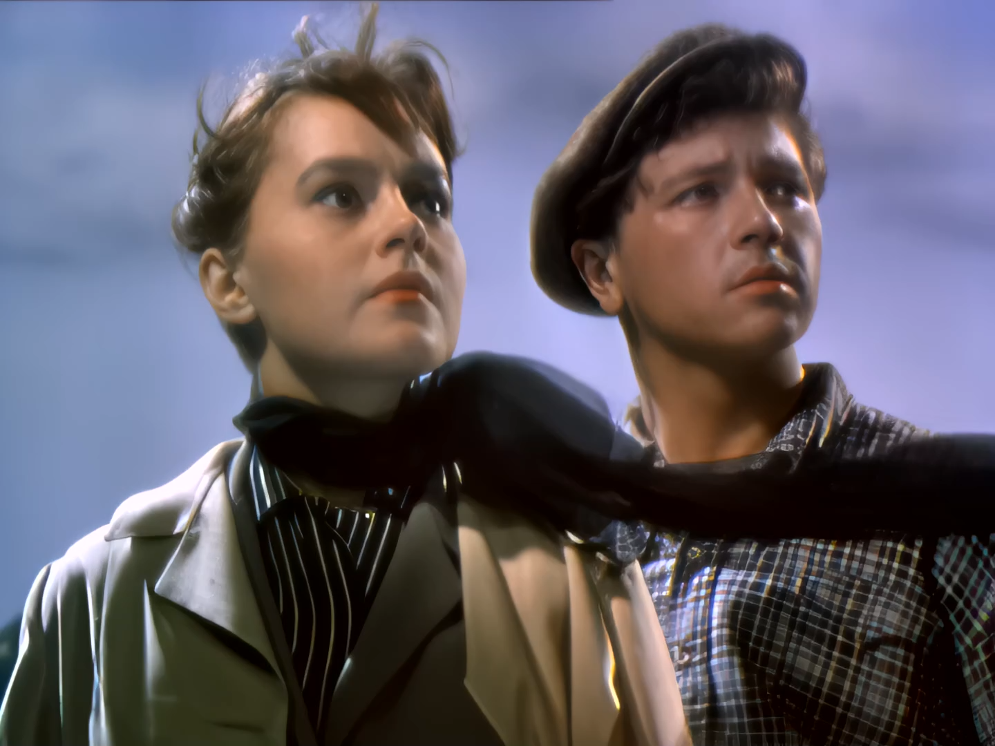 Чистое небо (1961) DVDRip [H.264/1080p] [handmade upscale AI] :: NNM-Club