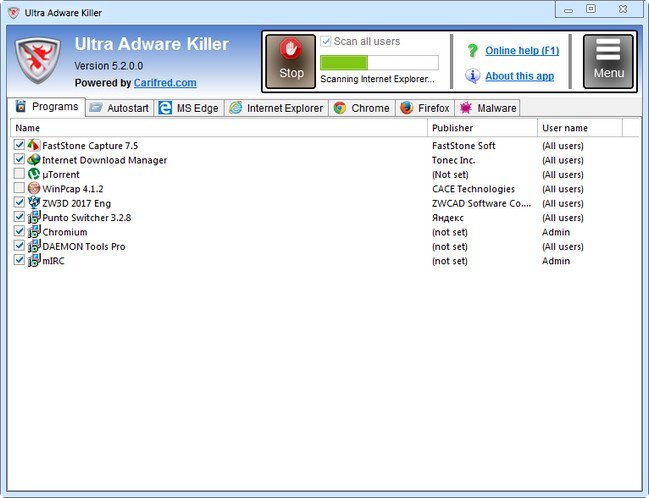 Ultra Adware Killer 10.8.0.0 314f69314940abd0dbf7e4c6a9f7a4bc