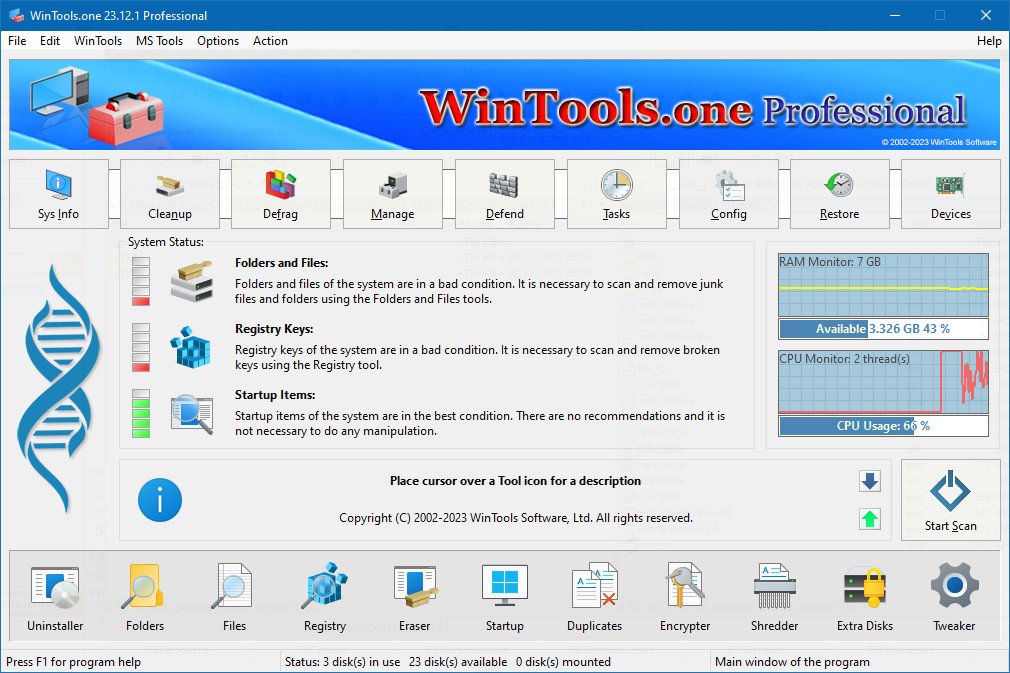 WinTools.One Home Professional 24.1.1 Multilingual 24a0a919c54e70f57f2909550db5abee