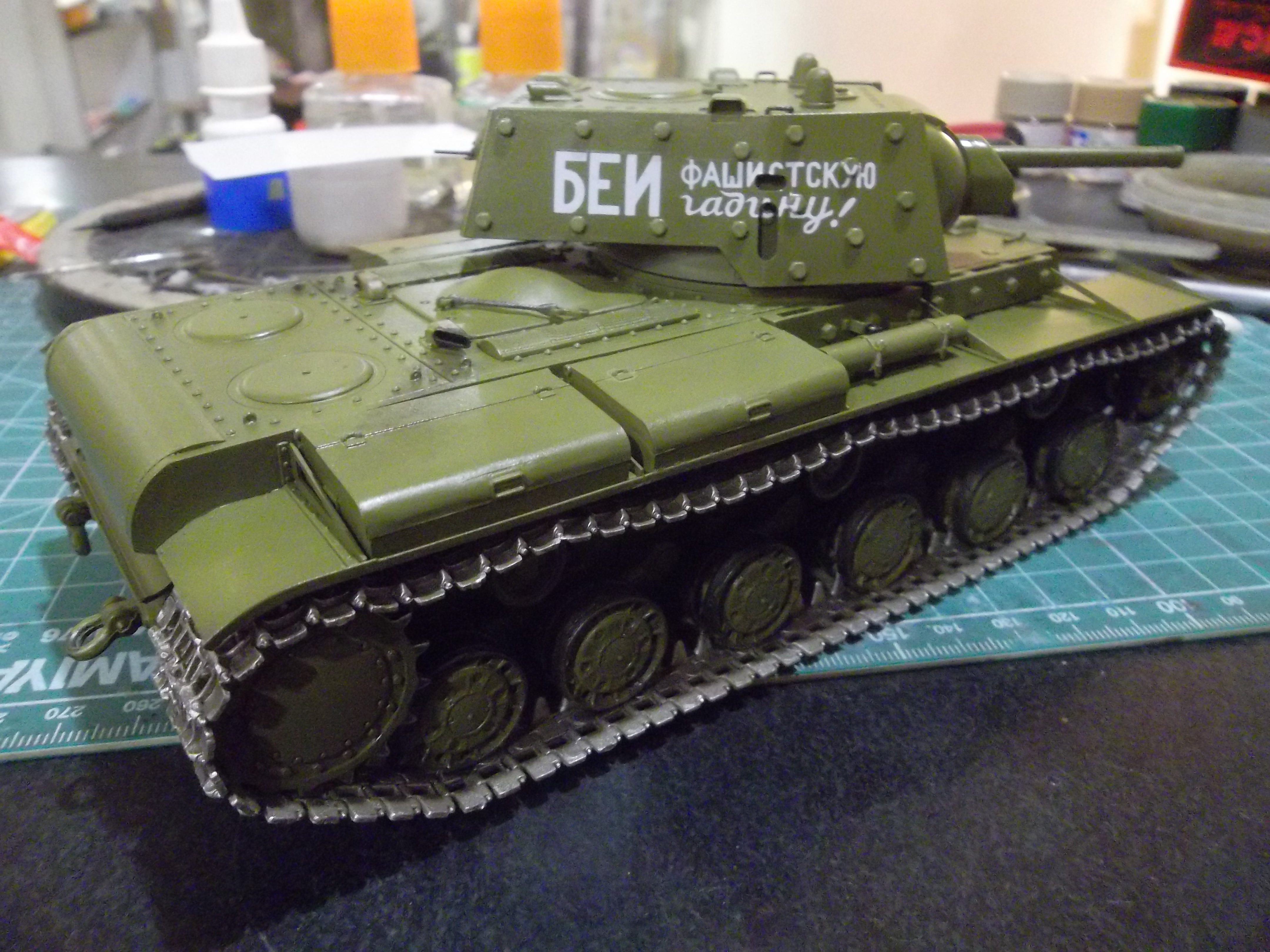 КВ-1Э Экранированный, 1/35, (Trumpeter 357/Моделист 303536). 2c8039f08f36031ac483a928ce1b7da4