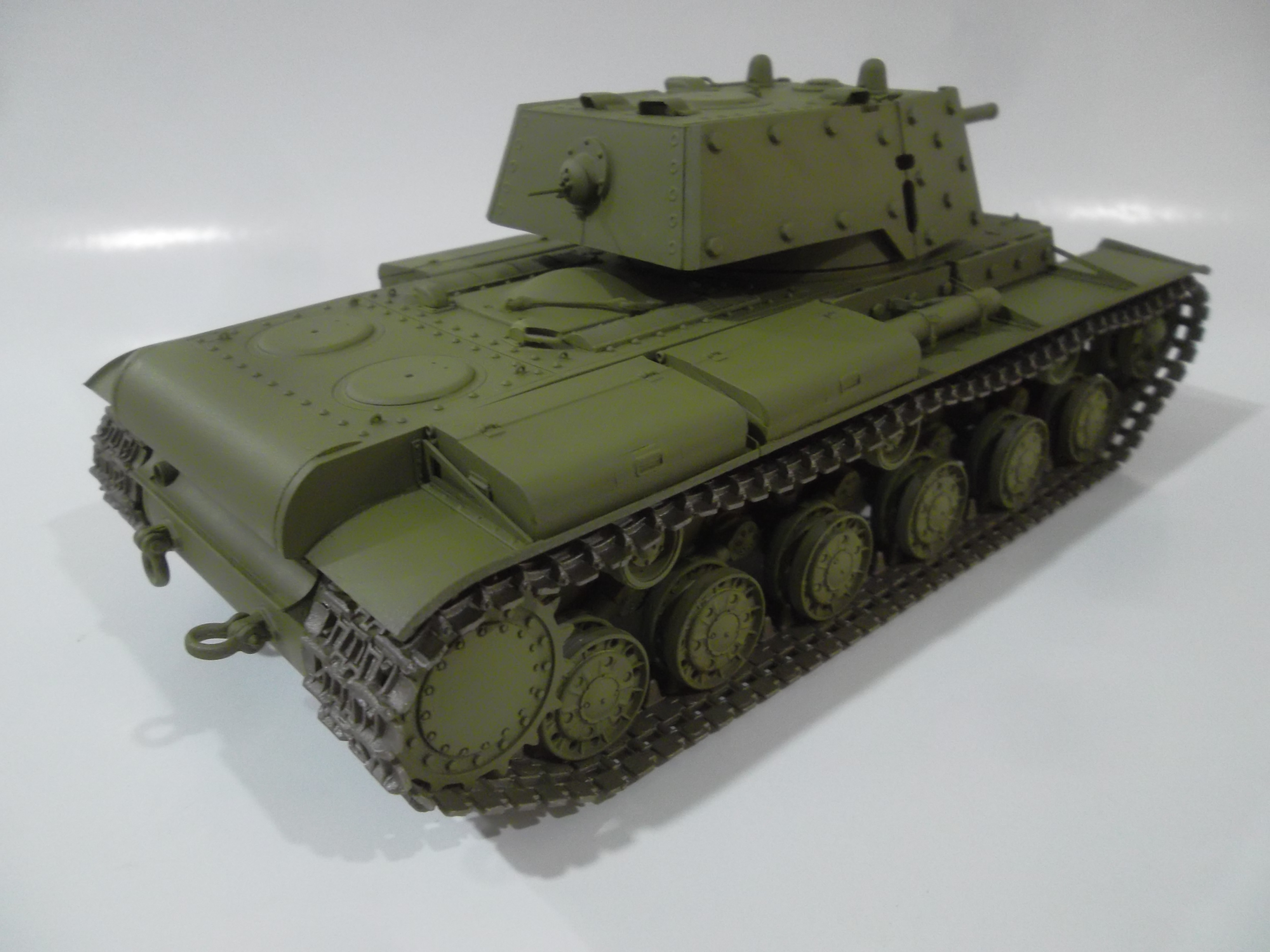 КВ-1Э Экранированный, 1/35, (Trumpeter 357/Моделист 303536). 30eff62070d5a40126b857cae6062876