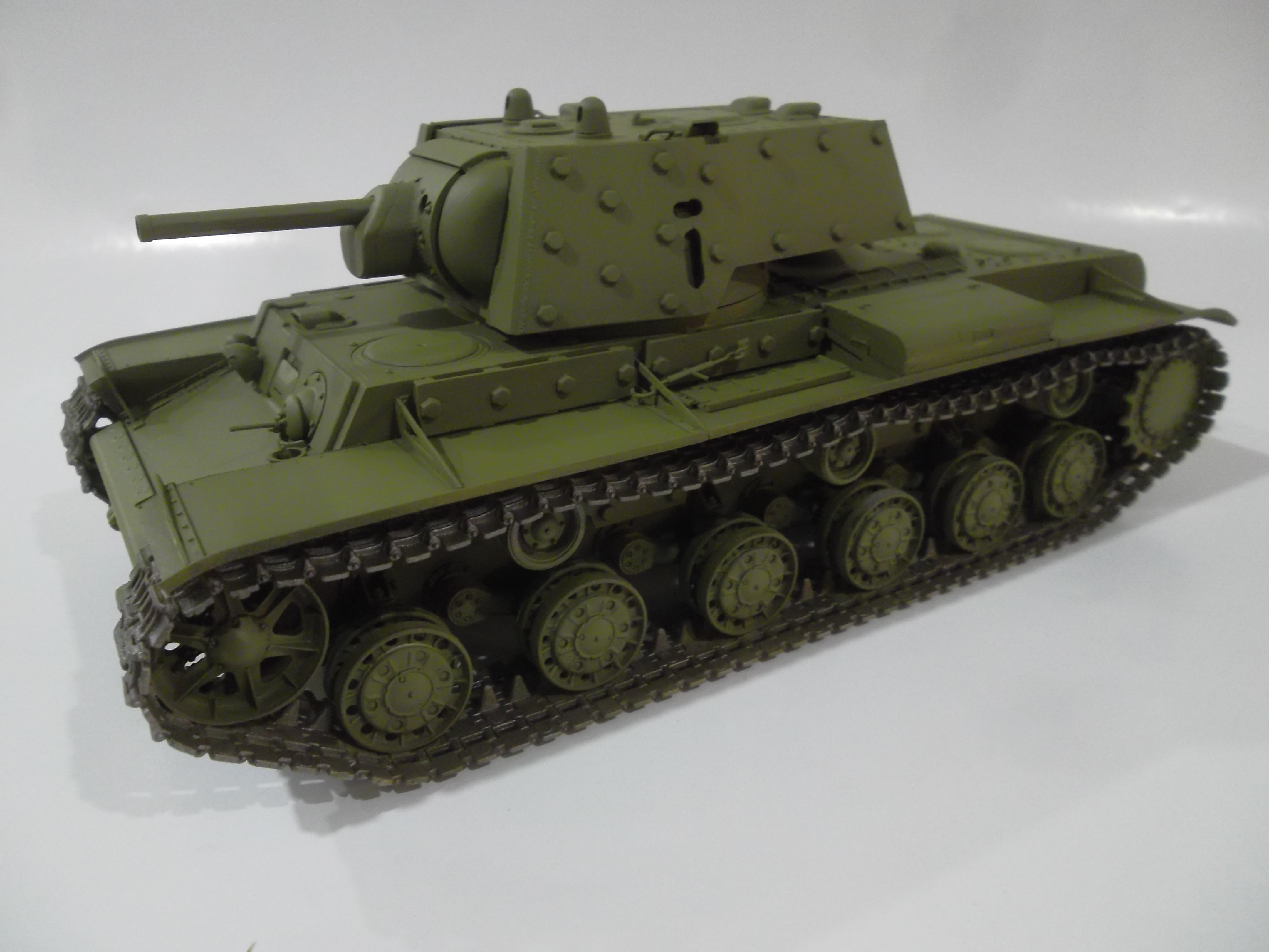 КВ-1Э Экранированный, 1/35, (Trumpeter 357/Моделист 303536). Cc39ac91f00a30d04df9a0080aed15a2