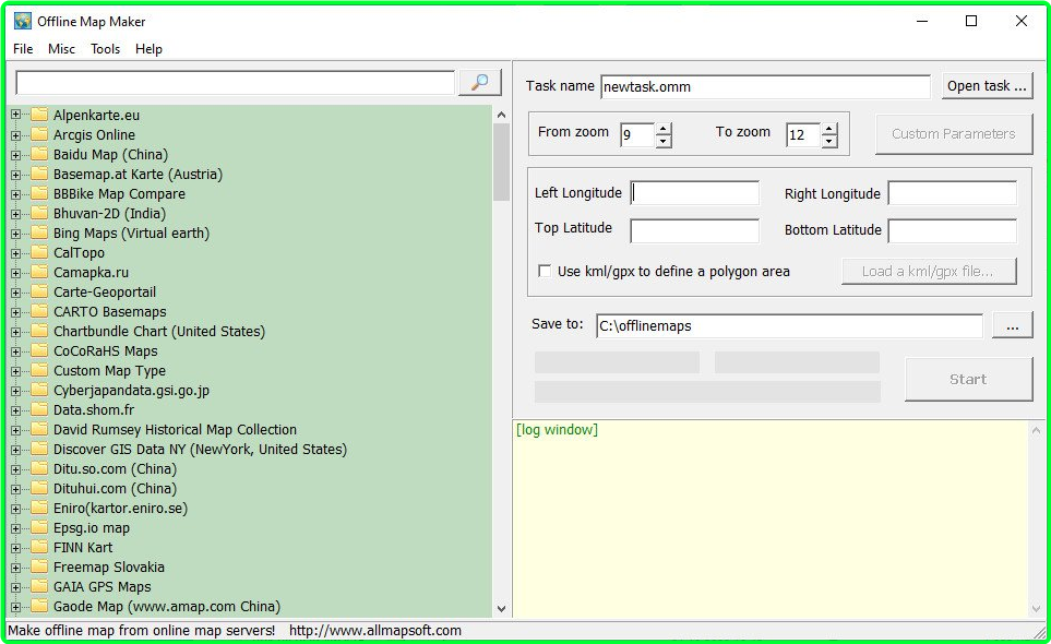 AllMapSoft Offline Map Maker 8.299 Fba50e3d00e4ea24b64330febdf70e42