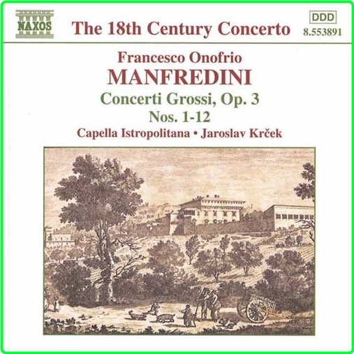 Francesco Onofrio Manfredini 12 Concerti Grossi Op 3 (1718) [320 Kbps] 0d39676c4d9cbae77fe2d964a1104035