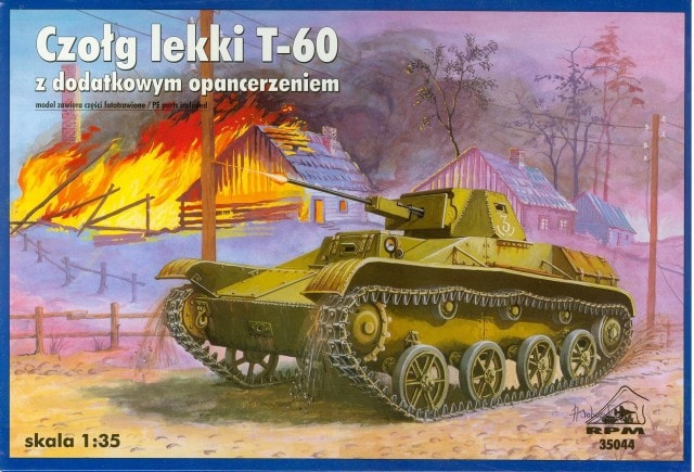 Легкий танк Т-60 поздний, 1/35 (RPM 35044) 9a76dba86d0384fc370bff87af12d060