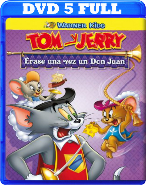 bdf6d6b3635506d197ccd4764461679f - Tom Y Jerry - Erase Una Vez Un Don Juan - [2012]  - [DVD5FULL] - [Castellano - Inglés - Alemán - Italiano - Polaco - Checo] - [Animationl] - [MEGA]