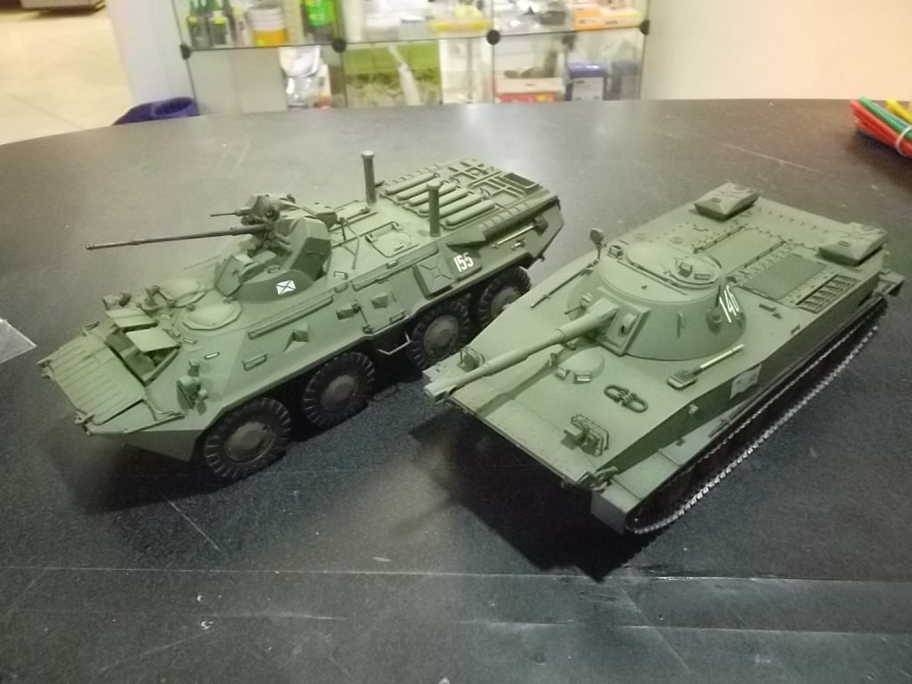 Плавающий танк ПТ-76Б, 1/35, (ВЭ 35171) Da90e67574ed9e78287499e57035f9ed