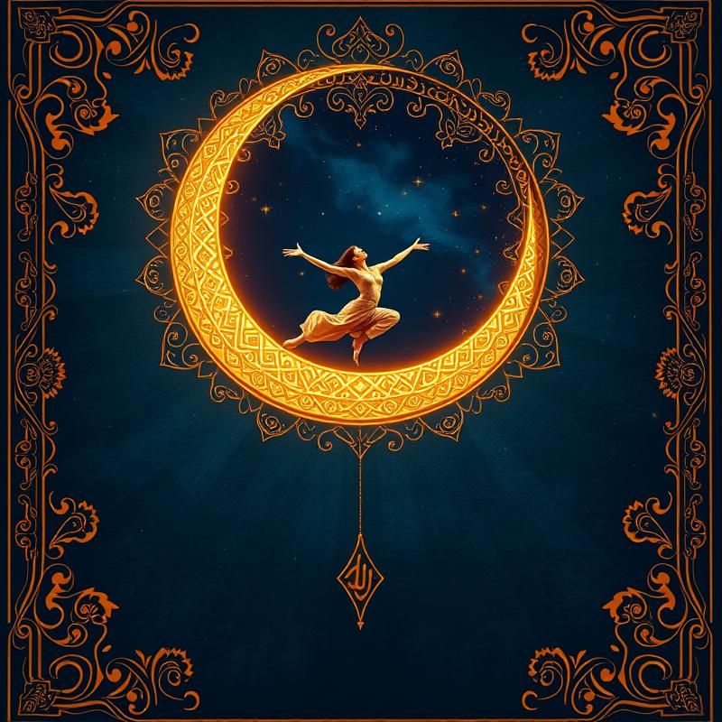 islamic art style AI art