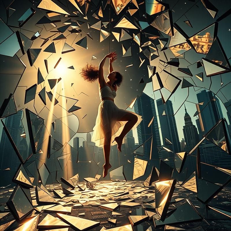 post-modernist style AI art