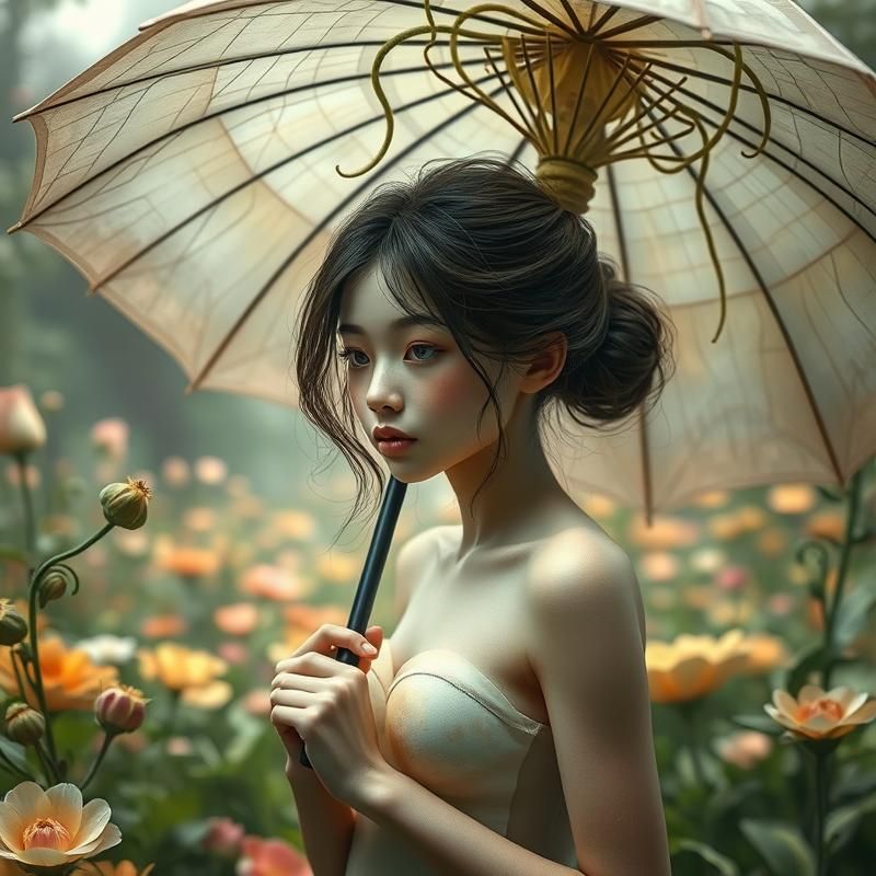 organic style AI art