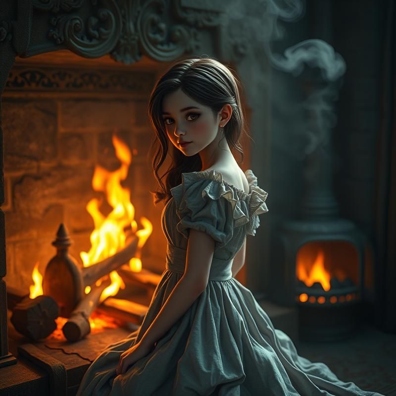 3D rendering style AI art