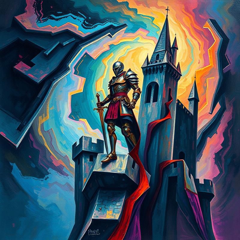 expressionism style AI art