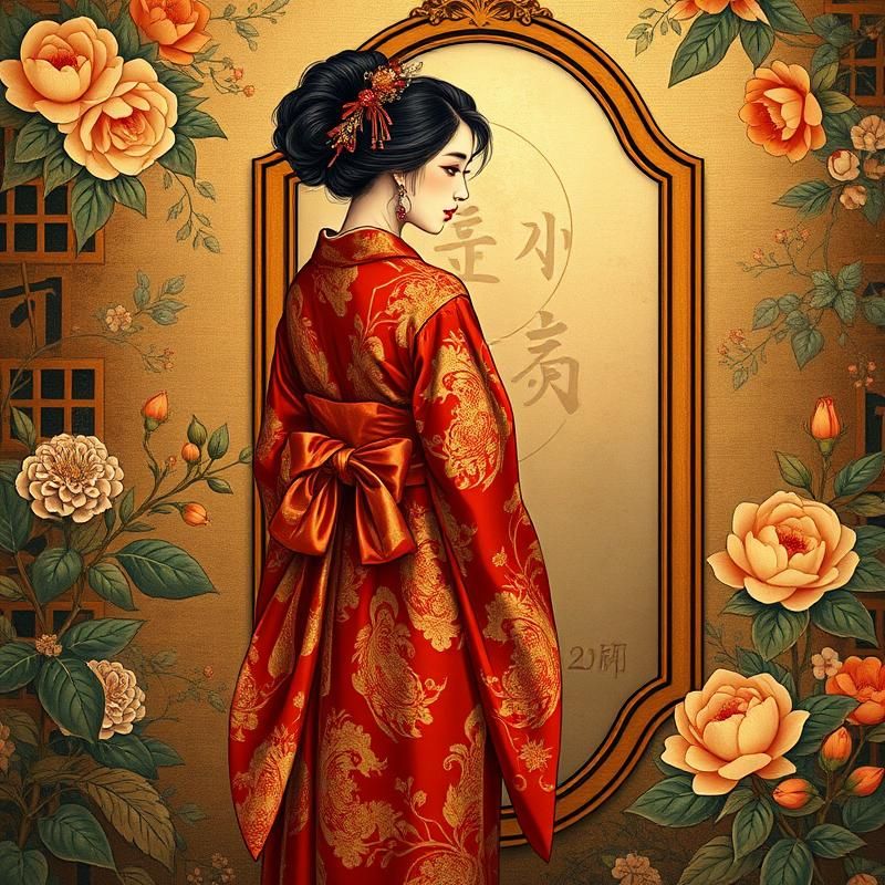 ukiyo-e style AI art