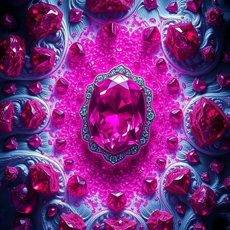 fractal art style AI art
