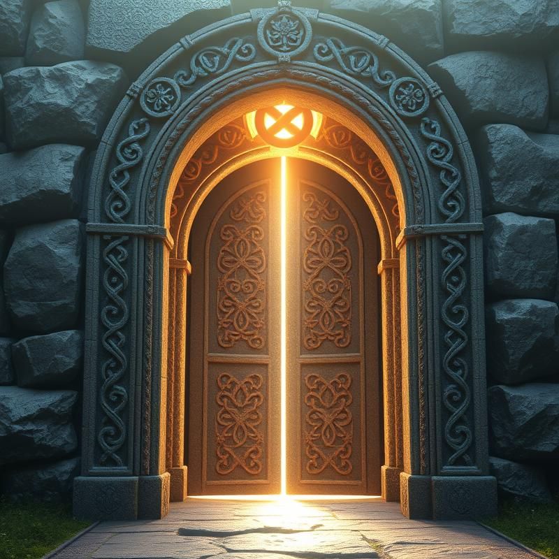 celtic style AI art