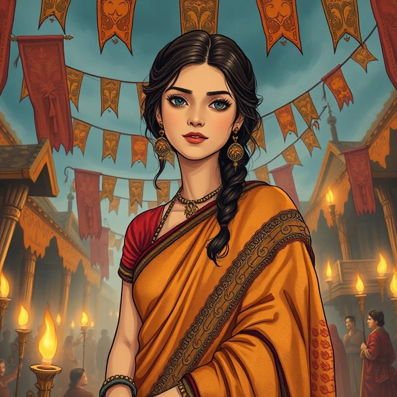 medieval style AI art