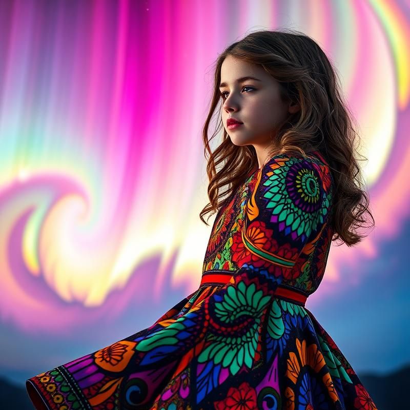 stained glass style AI art