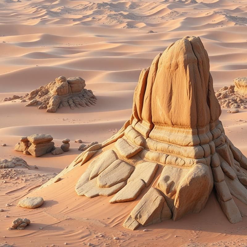 land art style AI art