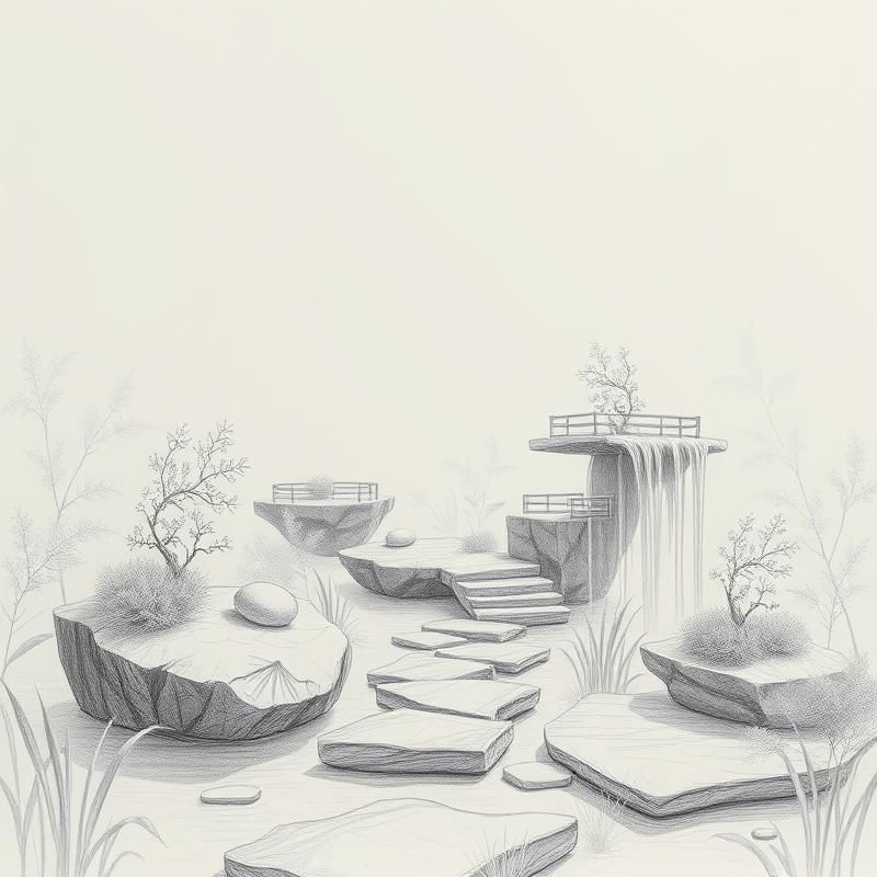 pencil sketch style AI art
