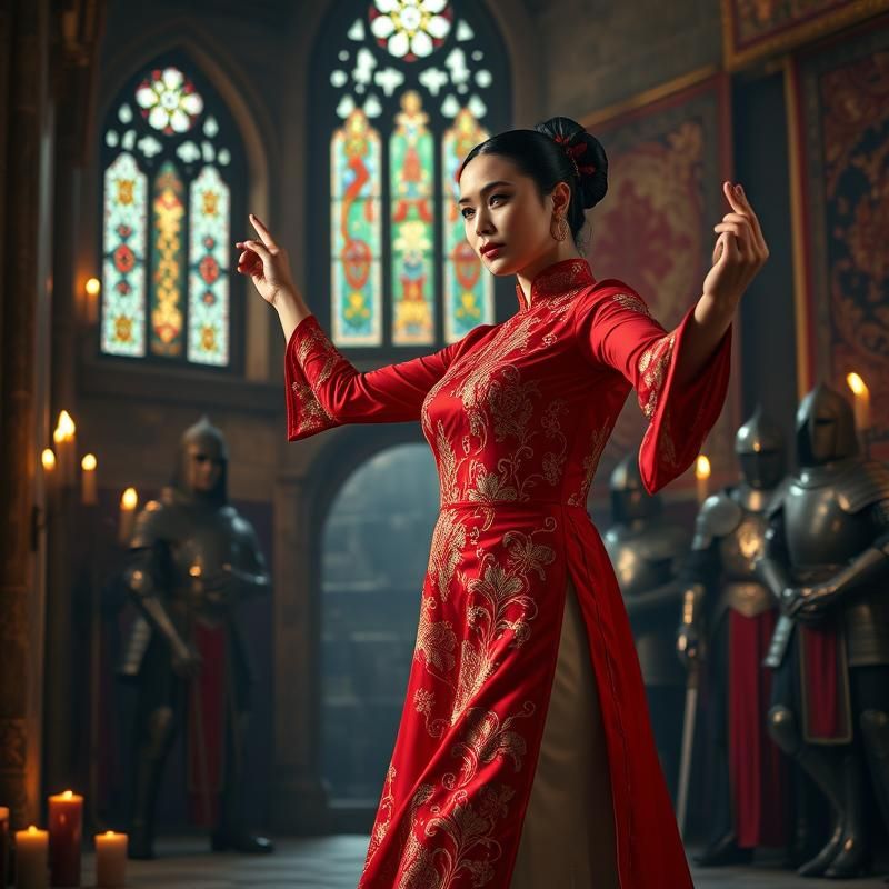 medieval style AI art