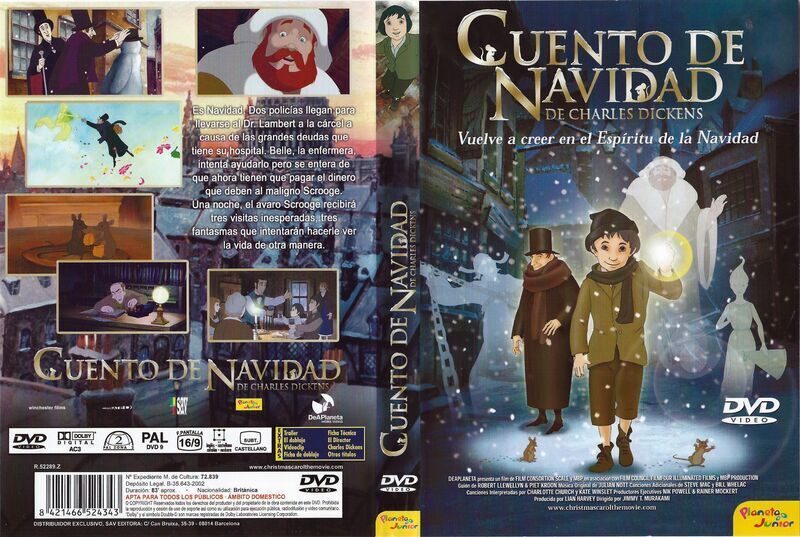 8cb3e21d9708529854a3d2cb5eb65235 - Cuento de Navidad de Charles Dickens [2001] - [DVD9] - [Castellano - Inglés - Catalán - Euskera] - [Animacion]  MEGA