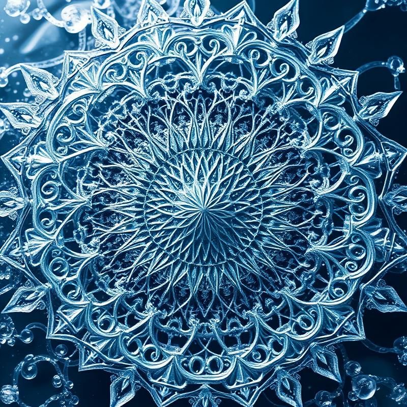 mandala style AI art