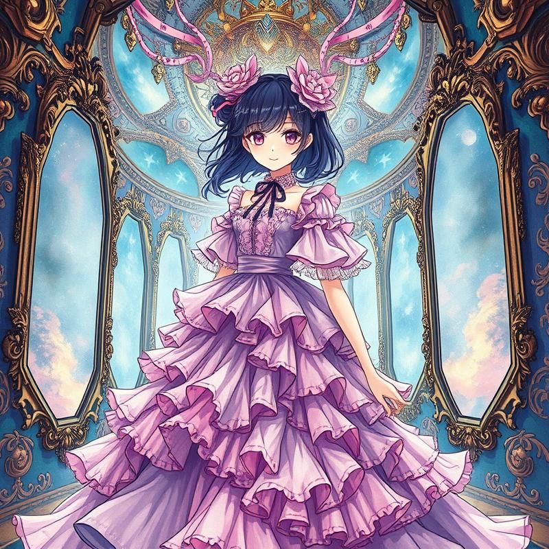 anime style AI art