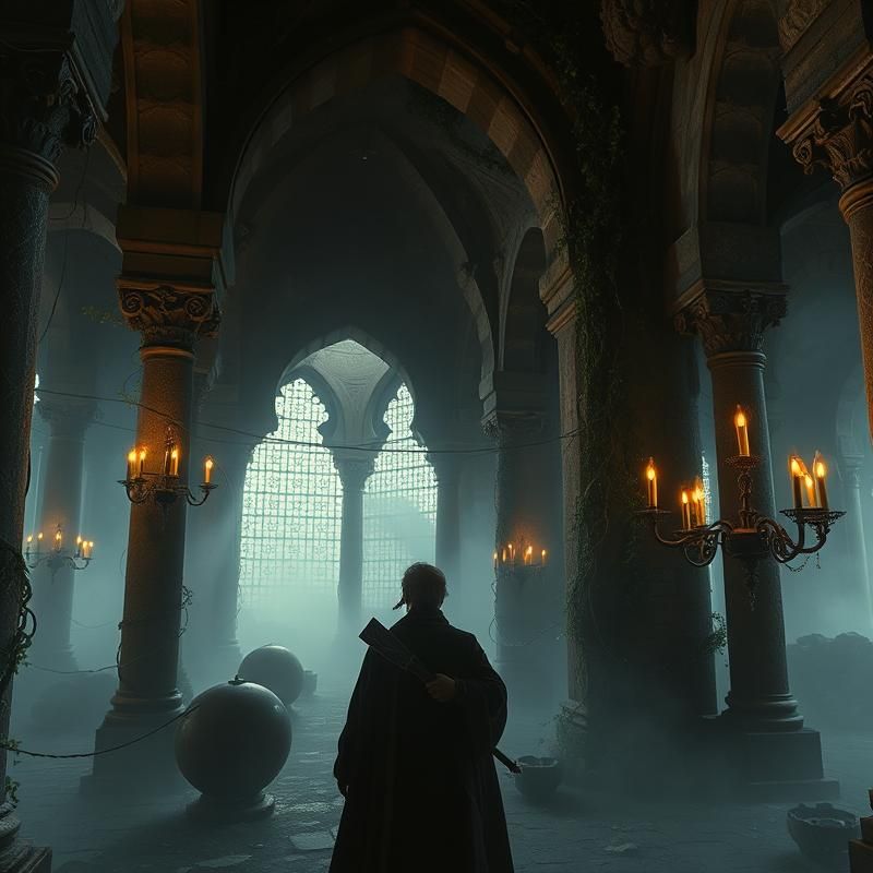 gothic style AI art