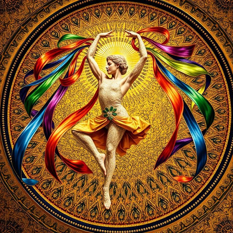 byzantine style AI art