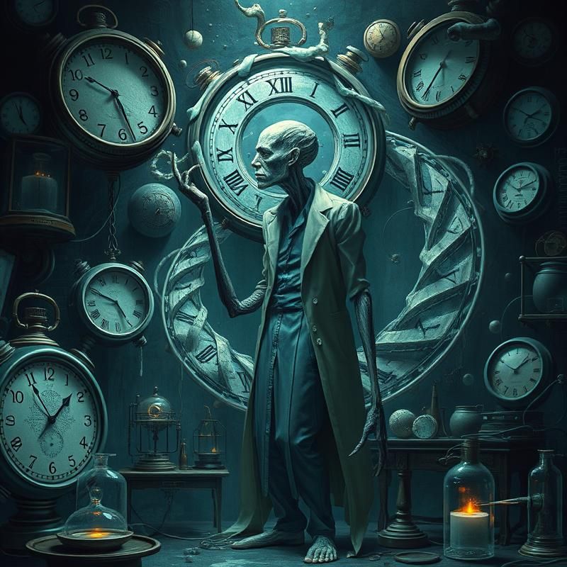 surrealism style AI art
