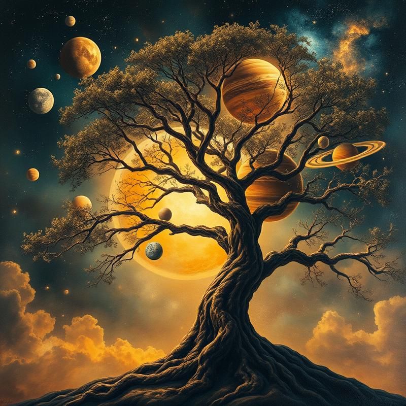 oil painting style AI art